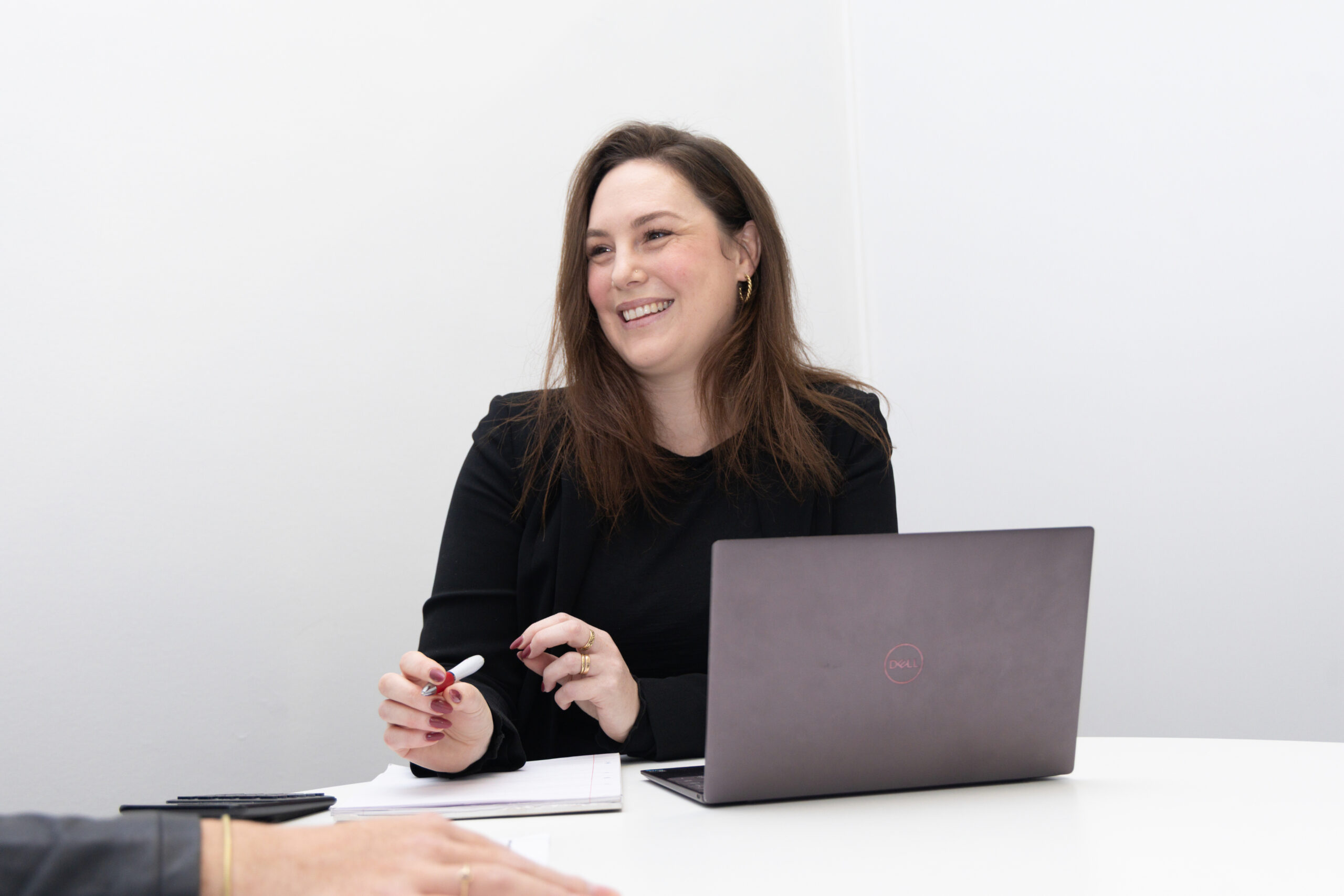 Talking with client